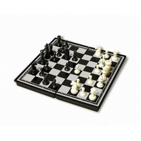 SUNNYWOOD Sunnywood 3881 - 9.75 Inch Plastic Magnetic Chess Set 3881